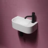 Раковина Ceramicanova Element 41 L CN6066L Белая фарфор подвесная