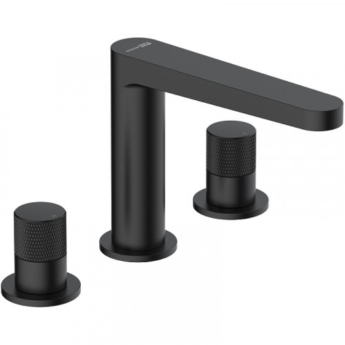 Смеситель для раковины WasserKRAFT Fulda 5235 Черный матовый латунь