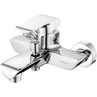 Смеситель для ванны Swedbe Iris 2230 Хром латунь на стену