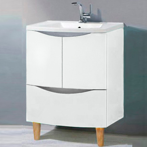 Тумба под раковину BelBagno Alda 80 BB800SHVC/BL Bianco Lucido МДФ / ЛДСП