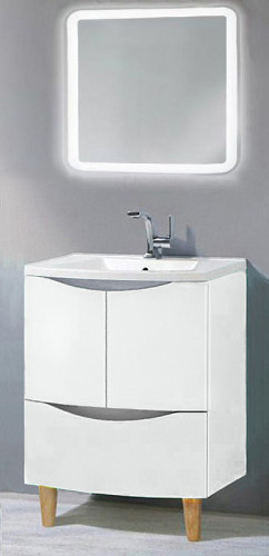 Тумба под раковину BelBagno Alda 80 BB800SHVC/BL Bianco Lucido МДФ / ЛДСП