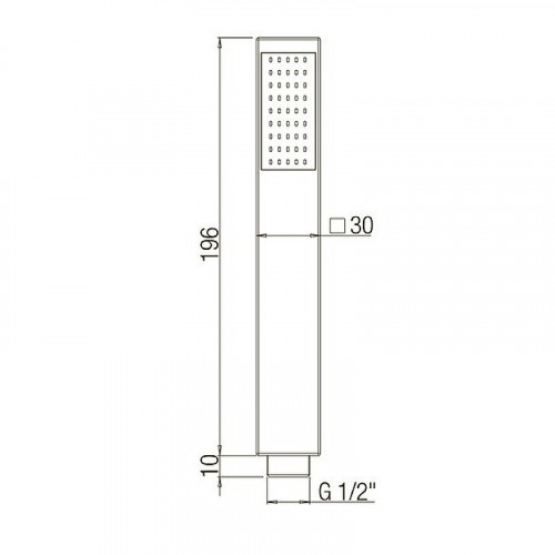 Ручной душ Paini Dax 82CR155 Хром