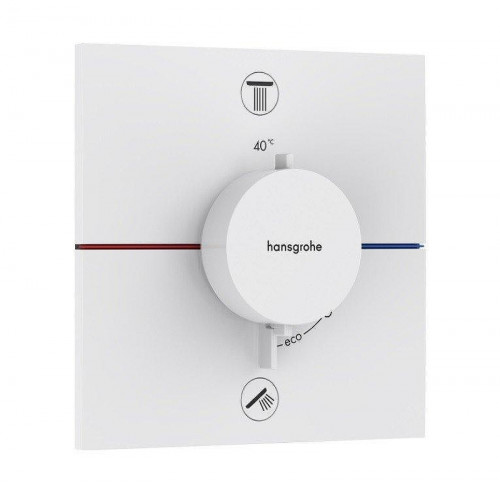 Смеситель для душа Hansgrohe ShowerSelect Comfort E 15572700 с термостатом цвет Белый матовый