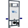 Инсталляция WeltWasser WW Marberg 507 SE CR 10000008209 для унитаза с клавишей смыва Хром пластик