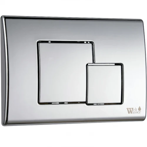 Инсталляция WeltWasser WW Marberg 507 SE CR 10000008209 для унитаза с клавишей смыва Хром пластик