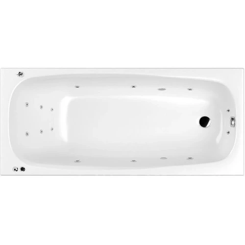 Акриловая ванна Whitecross Layla 180x80 0102.180080.100.SMART.CR с гидромассажем