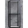 Полка Cezares Cadro 30 CADRO-30/30/80-2C-SO-MET-ST Черная матовая