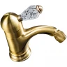 Смеситель для биде Boheme Crystal 306-CRST Бронза латунь
