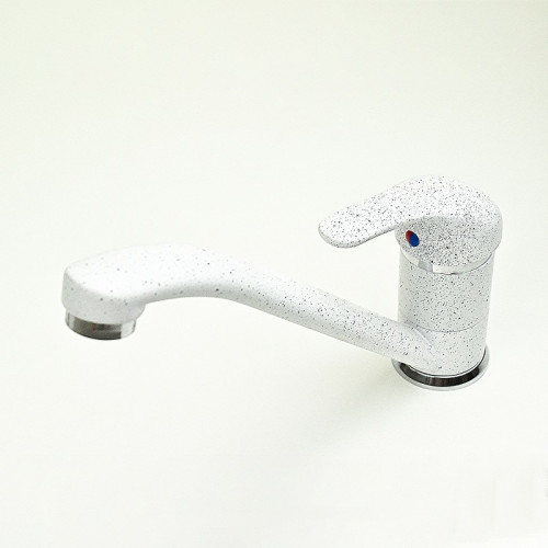 Смеситель для кухни Paini Jolly 6990573Z1KM Белый матовый