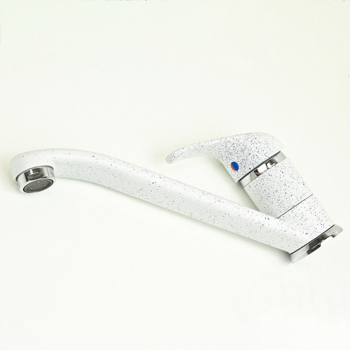 Смеситель для кухни Paini Jolly 6990573Z1KM Белый матовый