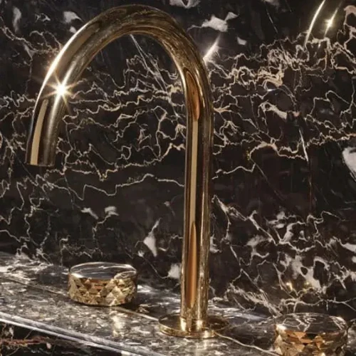 Смеситель для раковины Fima Carlo Frattini Texture Collection F5611XOR цвет Золотой