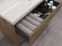 Тумба под раковину Aquanet Nova Lite 2.0 90 R 346317 подвесная цвет Дуб рустикальный