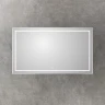 Зеркало BelBagno Kraft 140 SPC-KRAFT-1400-800-LED-TCH-WARM с подсветкой Сатин с сенсорным выключателем и подогревом стекло