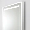 Зеркало BelBagno Kraft 140 SPC-KRAFT-1400-800-LED-TCH-WARM с подсветкой Сатин с сенсорным выключателем и подогревом стекло