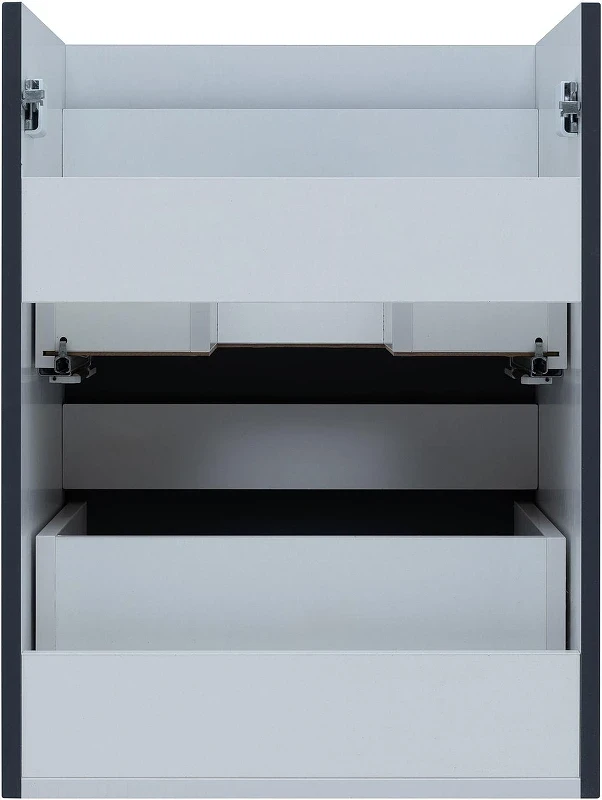 Тумба с раковиной Aquanet Практика 50 332511 подвесная цвет Маренго