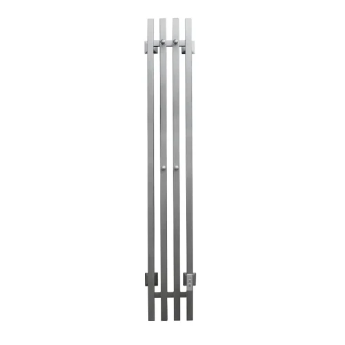 Электрический полотенцесушитель Mixline Moon 120х15 557215 с крючками цвет Хром матовый