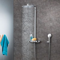Душевая система Grohe Rainshower System SmartControl 360 Duo 26250000 хром латунь на стену
