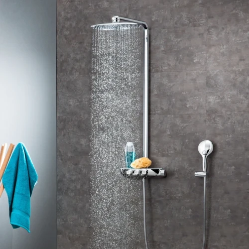 Душевая система Grohe Rainshower System SmartControl 360 Duo 26250000 хром латунь на стену