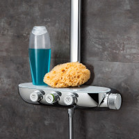 Душевая система Grohe Rainshower System SmartControl 360 Duo 26250000 хром латунь на стену