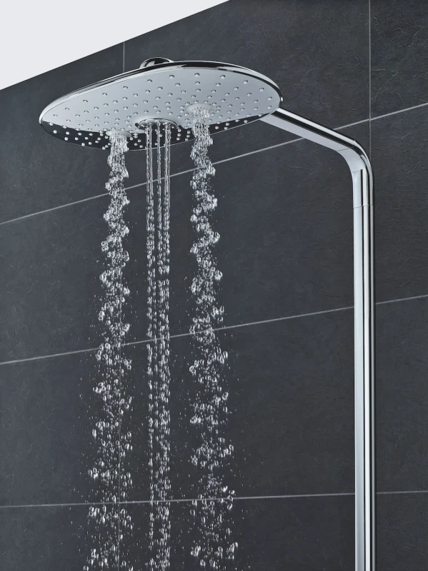 Душевая система Grohe Rainshower System SmartControl 360 Duo 26250000 хром латунь на стену