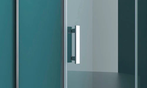 Душевой уголок BelBagno Kraft 90х80 KRAFT-AH-12-90/80-C-Cr-R профиль Хром стекло прозрачное