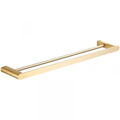 Полотенцедержатель CeramaLux Florenzia 63109 двойной Золото матовое