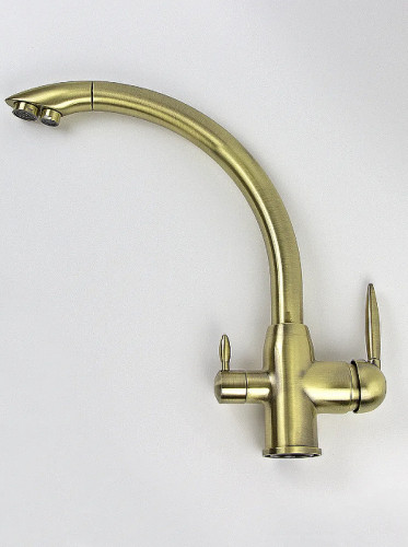 Смеситель для кухни Viko V-5234 Бронза латунь