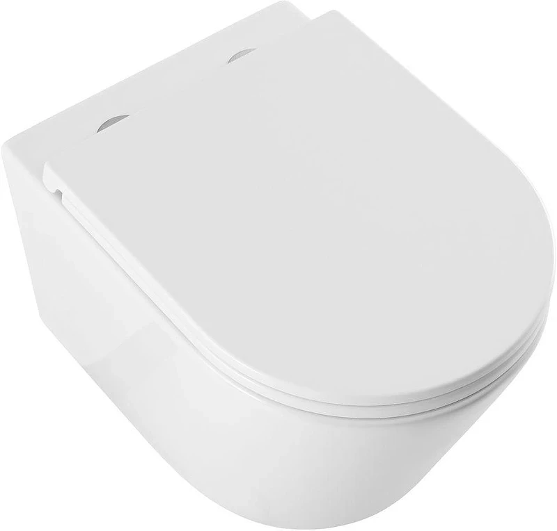 Унитаз Aquanet Glide 3.0 W Tornado 369386 подвесной цвет Белый с сиденьем Микролифт