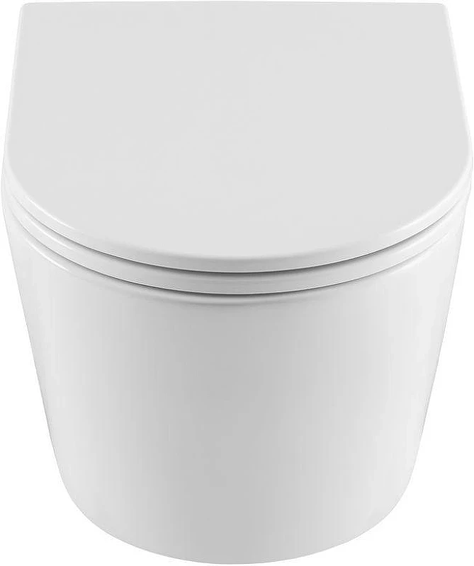 Унитаз Aquanet Glide 3.0 W Tornado 369386 подвесной цвет Белый с сиденьем Микролифт