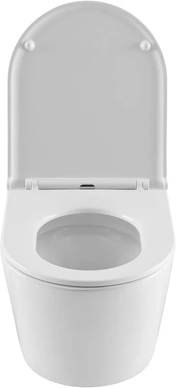 Унитаз Aquanet Glide 3.0 W Tornado 369386 подвесной цвет Белый с сиденьем Микролифт