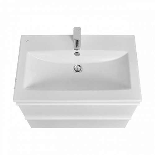 Тумба под раковину Aquaton Хюгге 75 1A282301HG2B0 цвет Белый матовый