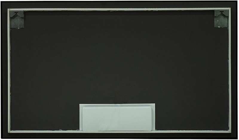 Зеркало DIWO Элиста 120 ЗЛП1737 с подсветкой цвет Черный с бесконтактным выключателем