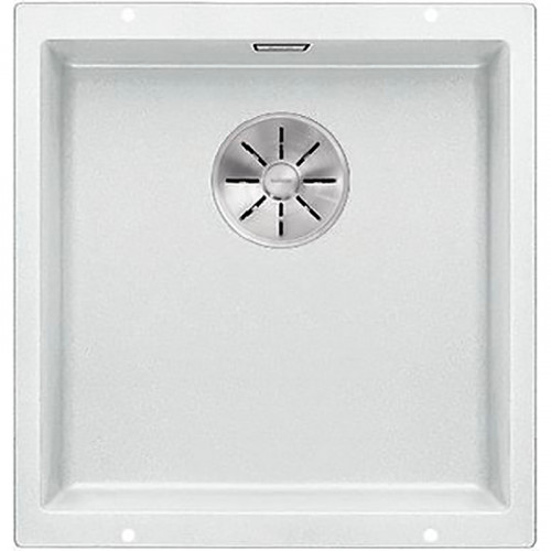Кухонная мойка Blanco Subline 400-U 523426 Белая искусственный камень (литьевой мрамор) встраиваемый