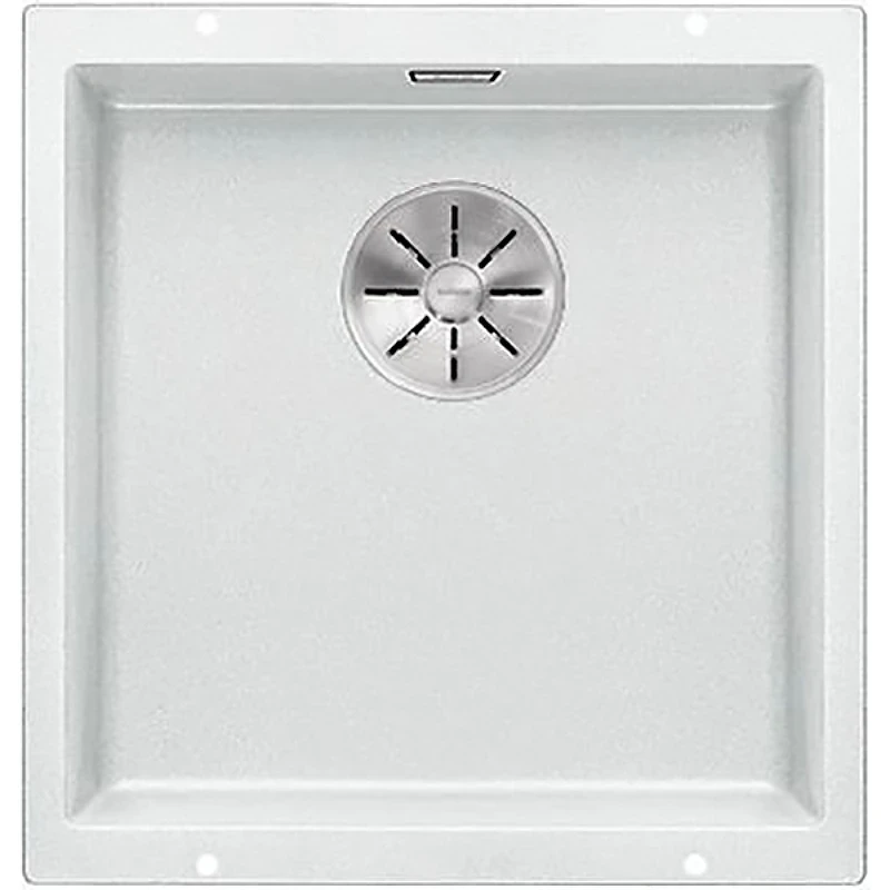 Кухонная мойка Blanco Subline 400-U 523426 Белая искусственный камень (литьевой мрамор) встраиваемый
