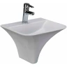 Раковина beWash Ladoga 46 54461101 Белый глянец фарфор подвесная