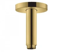 Кронштейн для верхнего душа Hansgrohe S10 27393990 цвет Полированное золото