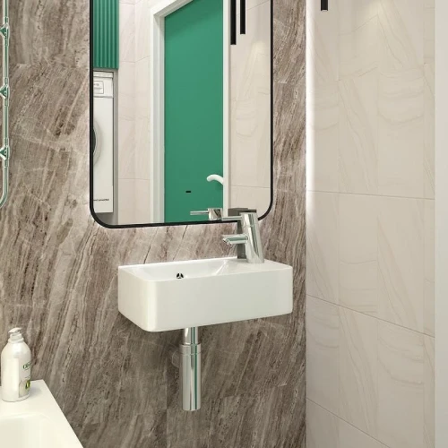 Мини-раковина Corpa Nera Longo 45 R CN50903 цвет Белый