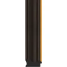Зеркало Evoform Octagon 64х64 BY 3875 в багетной раме - Черное дерево с золотом 71 мм