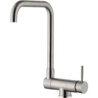 Смеситель для кухни ZorG Steel Hammer SH 5197 INOX Нержавеющая сталь нержавеющая сталь на столешницу