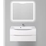 Тумба под раковину BelBagno Marino 100 MARINO-1000-2C-SO-BL-P подвесная Bianco Lucido МДФ / ЛДСП
