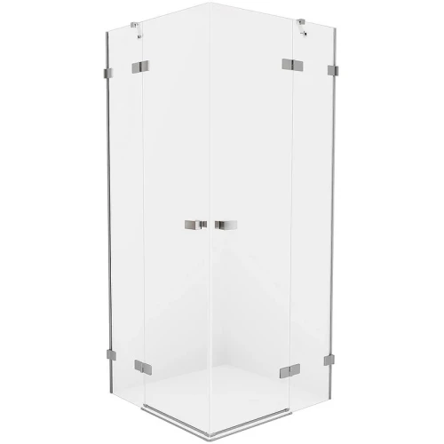 Душевой уголок New Trendy Avexa Chrome 120х80 EXK-1535 профиль Хром стекло прозрачное