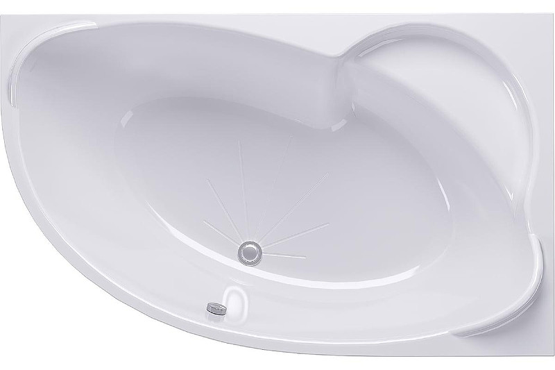 Акриловая ванна Alex Baitler Ritsa R 170x105 цвет Белый