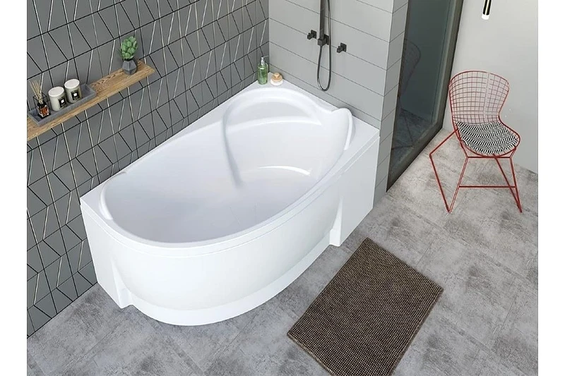 Акриловая ванна Alex Baitler Ritsa R 170x105 цвет Белый