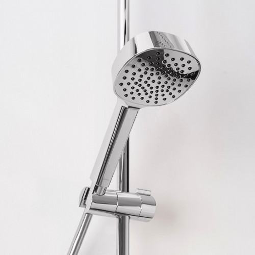 Душевая система Jacob Delafon Atom E26238-CP с термостатом Хром латунь на стену