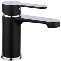 Смеситель для раковины Frap H42 F1042 Черный матовый Хром латунь