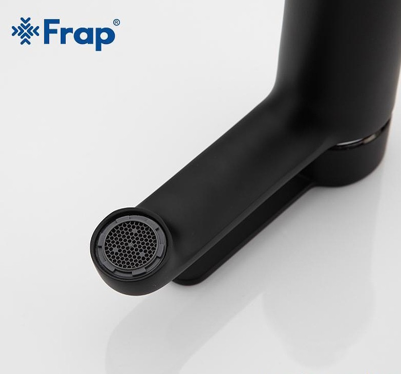 Смеситель для раковины Frap H42 F1042 Черный матовый Хром латунь