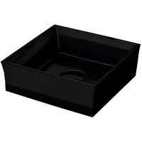 Раковина-чаша Bocchi Vessel 38 1173-005-0125 Черная глянцевая фарфор накладная