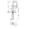 Смеситель для кухни Grohe Essence New 30294000 Хром Черный латунь
