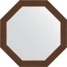 Зеркало Evoform Octagon 73х73 BY 3741 в багетной раме - Мозаика античная медь 70 мм стекло