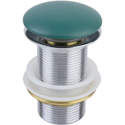 Донный клапан Bronze de Luxe 1001G click-clack Зеленый